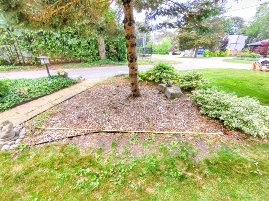 After: custom garden installation